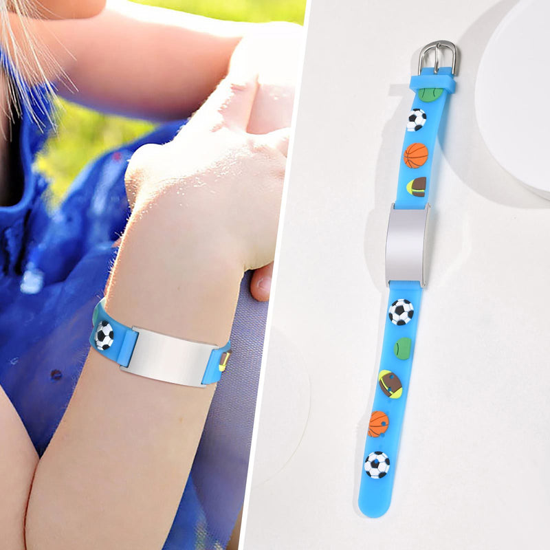 Pulseira De Identificação Infantil Personalizada