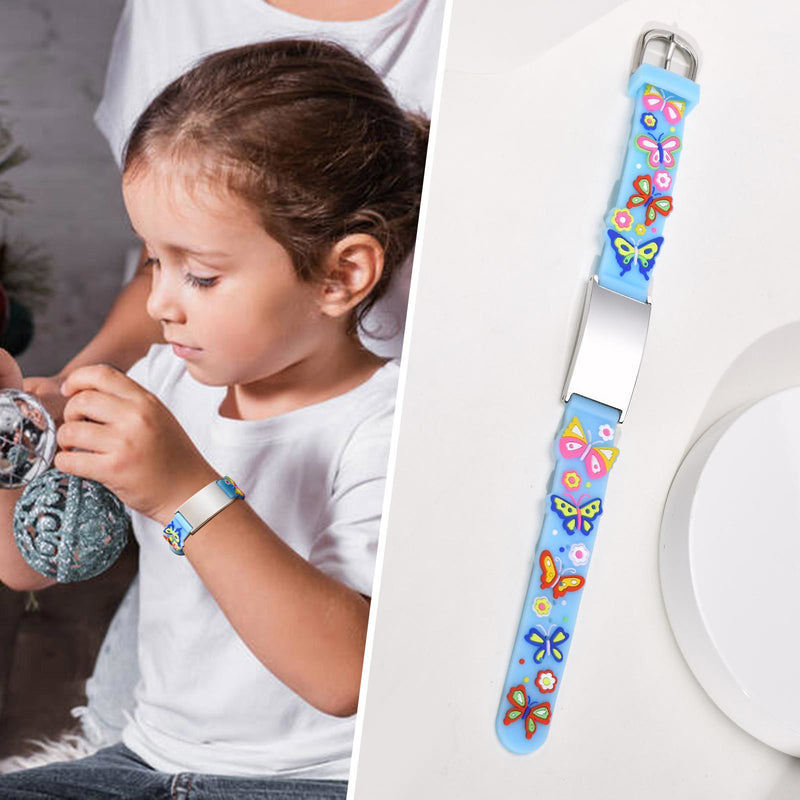 Pulseira De Identificação Infantil Personalizada