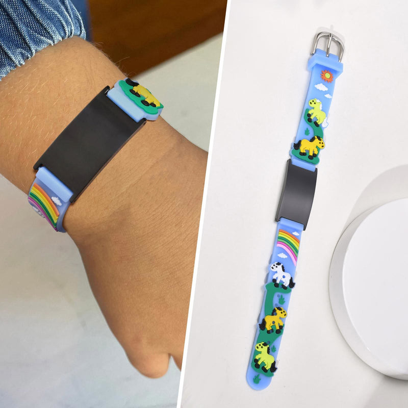 Pulseira De Identificação Infantil Personalizada