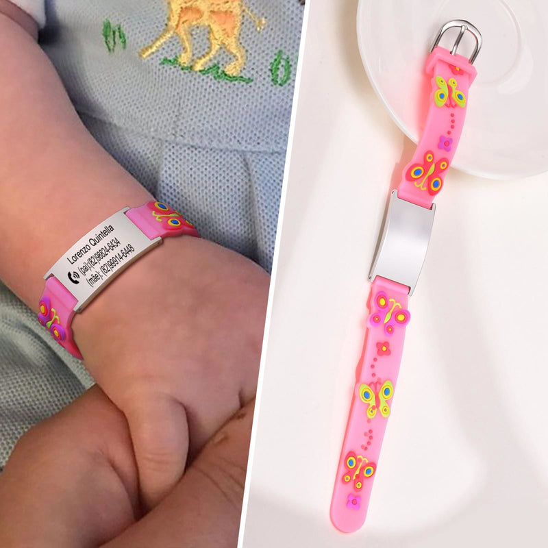 Pulseira De Identificação Infantil Personalizada