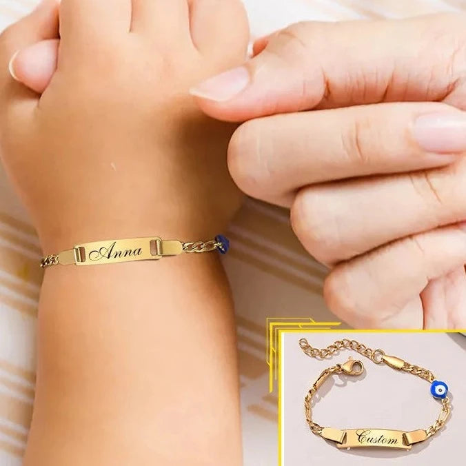 Pulseira Personalizada  Mamãe Bebê