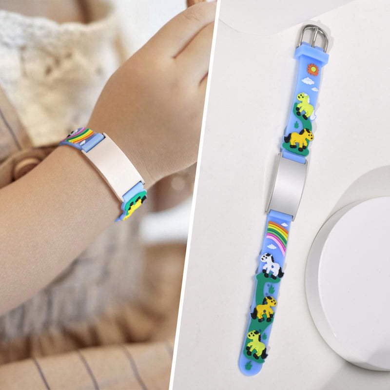 Pulseira De Identificação Infantil Personalizada