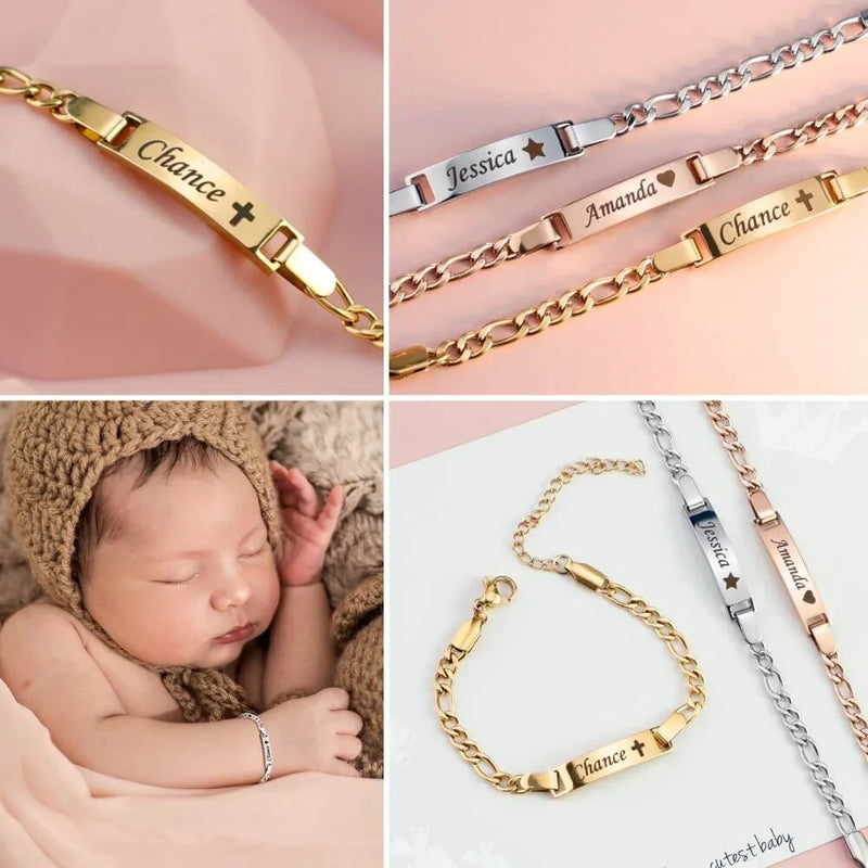 Pulseira Personalizada Para Bebês