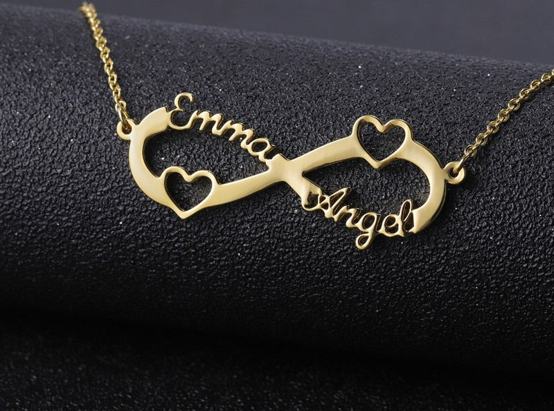 Colar personalizado amor infinito