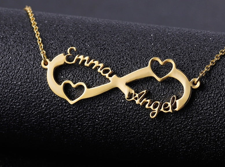 Colar personalizado amor infinito